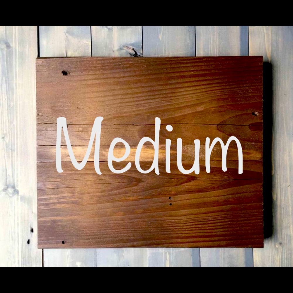 Medium Clothing
